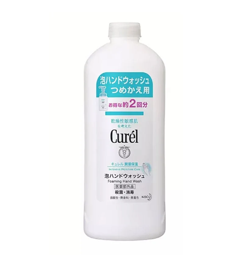 Curel Ricarica per il lavaggio delle mani schiumogeno per la cura dell'umidità intensiva 450 ml