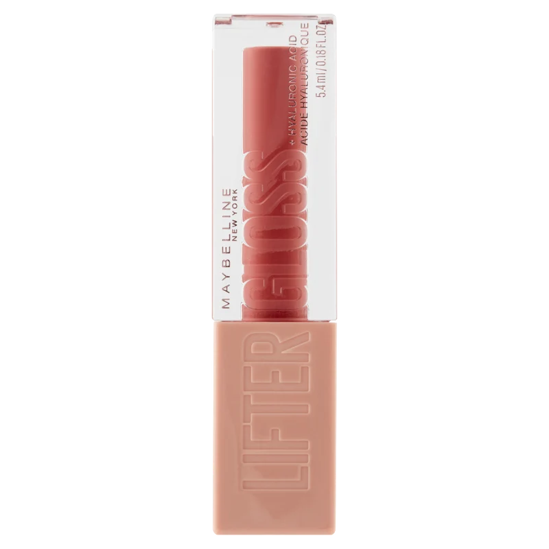 Maybelline New York Lifter Gloss, Lucidalabbra con acido ialuronico, Silk (004), 5,4 ml