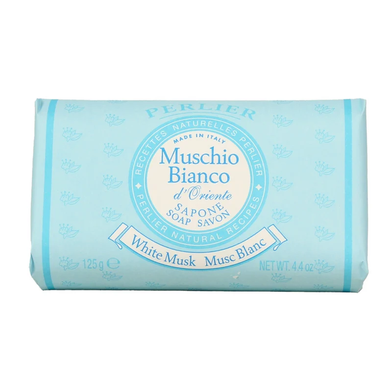 PERLIER - Sapone Muschio Bianco D'Oriente - 125 grammi