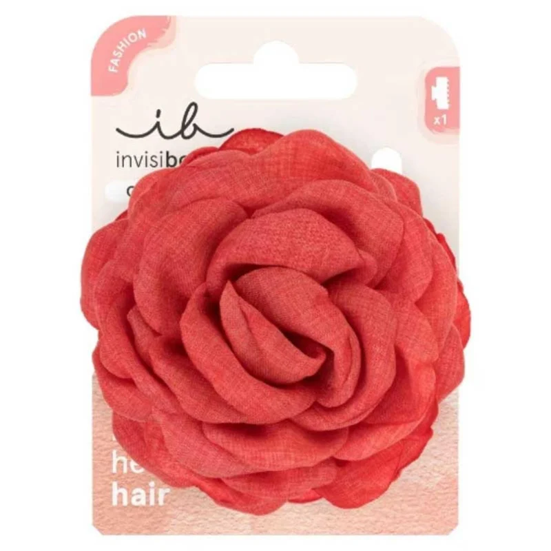 CLIPSTAR Fleur de Coral Elegant 3D Flower Hair Clip