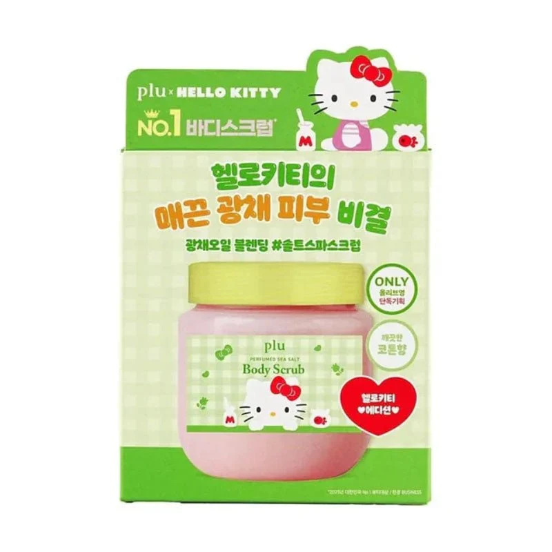 Hello Kitty Scrub corpo profumato al sale marino 600g (Bianco)