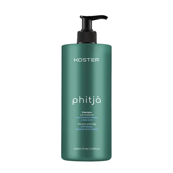 KOSTER Phitja Shampoo Uso Frequente - Estratto di Mango ed Aloe Vera- 1000 ml