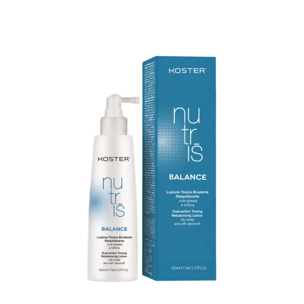 KOSTER Nutris Balance Lozione Tonica Bivalente Riequilibrante - per Cute Grassa e con Forfora- 150ml