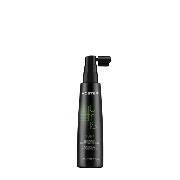 KOSTER Nutris Pump Spray Volume - per Capelli Fini e Privi di Corpo- 150 ml