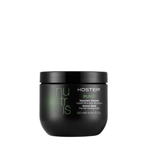 KOSTER Nutris Pump Maschera Volume - per Capelli Fini e Privi di Corpo-
