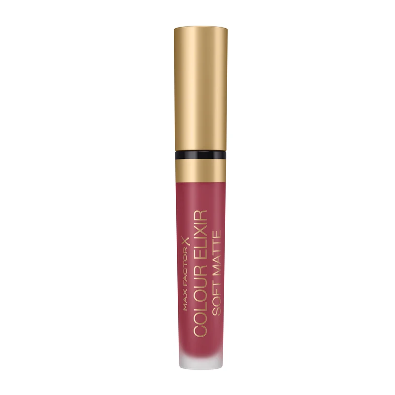Max Factor Colour Elixir Soft Matte, Rossetto Matte Lunga Durata Idratante, 35 Faded Red