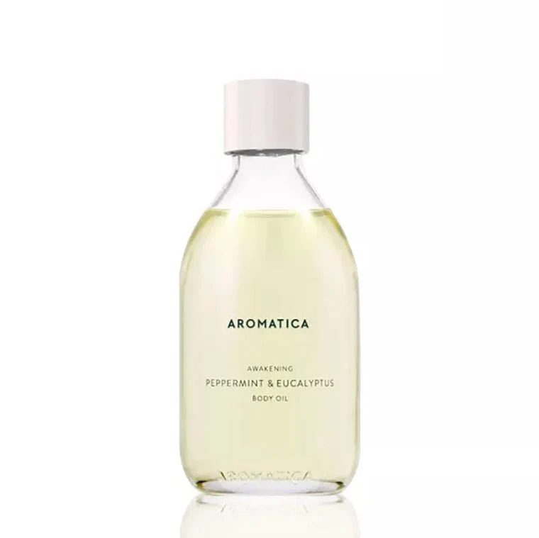 Risveglio olio per il corpo alla menta piperita ed eucalipto 100 ml