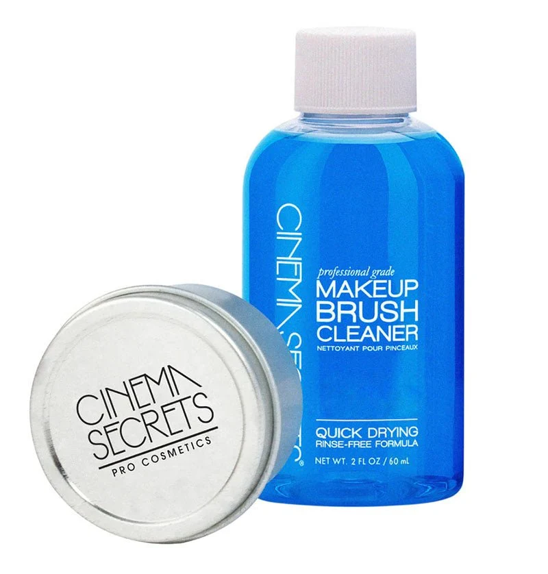 Cinema Secrets Professional Brush Cleaner Kit da viaggio 60 ml con latta detergente