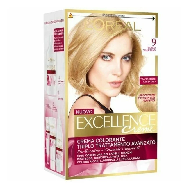 L'oréal Paris Excellence Creme N.9 Biondo Chiarissimo