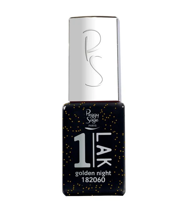 Peggy Sage Smalto Semipermanente 3-IN-1 1-LAK- Golden Night- 5 ml