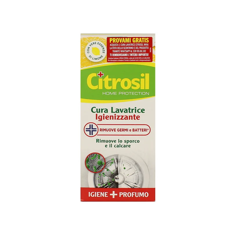 Citrosil - Cura Lavatrice Igienizzante + Profumo - 250ml