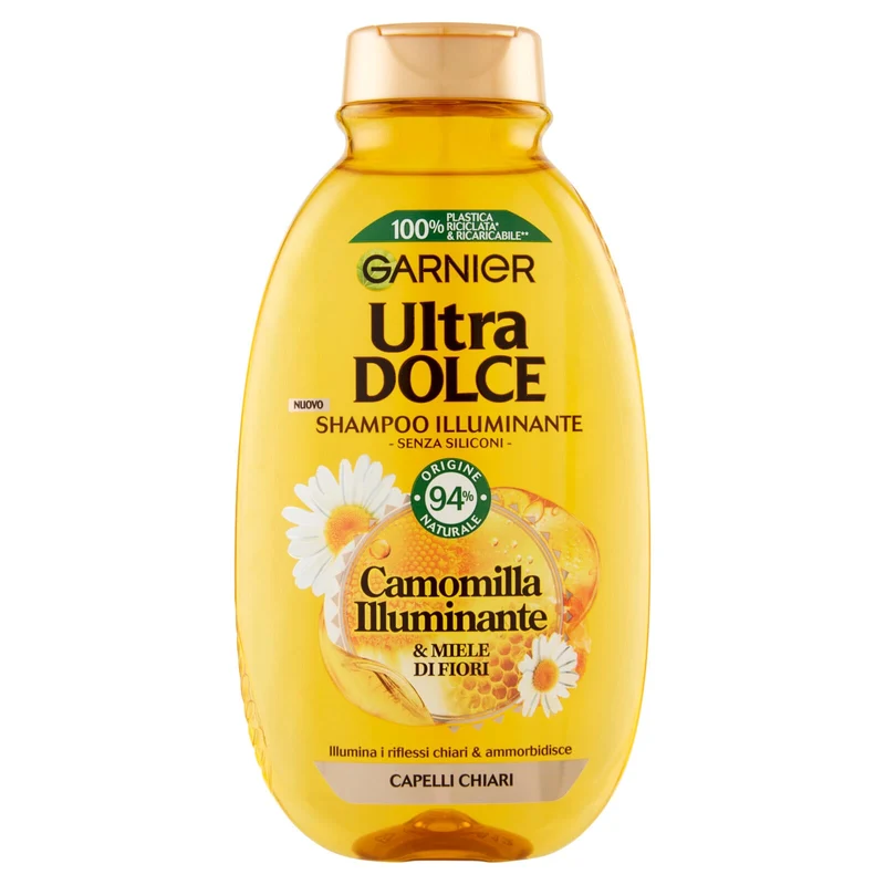 Garnier Ultra Dolce Camomilla & Miele di Fiori Shampoo Illuminante 250ml