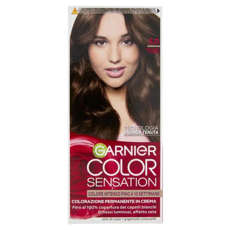 Garnier Color Sensation Colorazione permanente 5.0 Castano Chiaro