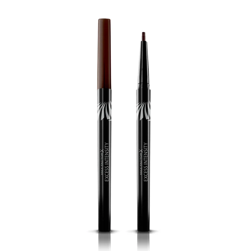 Max Factor - Matita Occhi Automatica Excess Intensity Longwear - Eyeliner Waterproof Tratto Preciso, 06 Brown, 2 g
