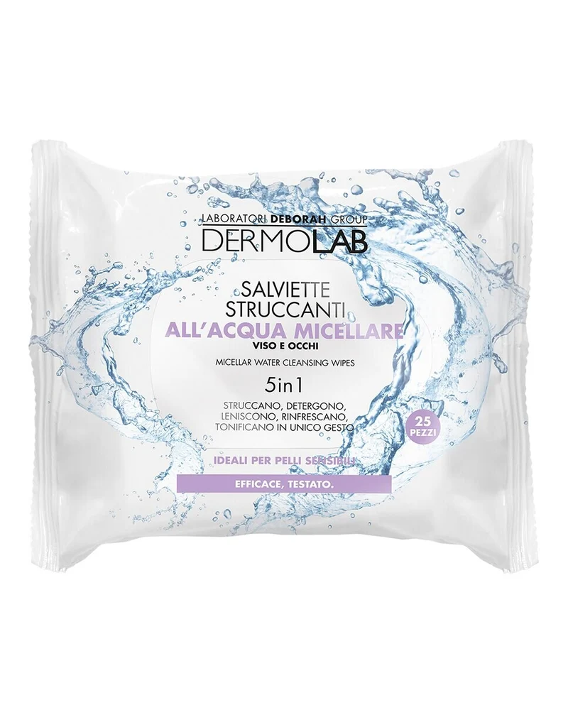 Dermolab Salviette Struccanti all'acqua x25