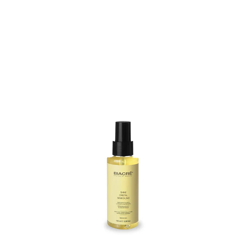 BIACRÉ Shine Cristal Semi di Lino - Siero Illuminante - 100 ml