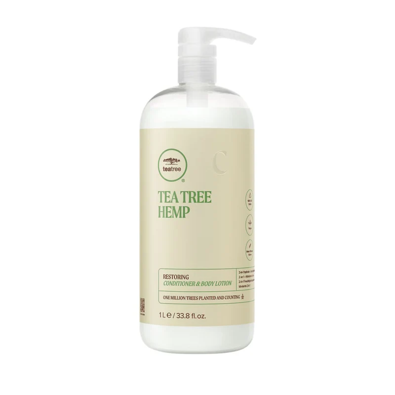 Tea Tree Hemp Restoring Conditioner and Body Lotion 1L
