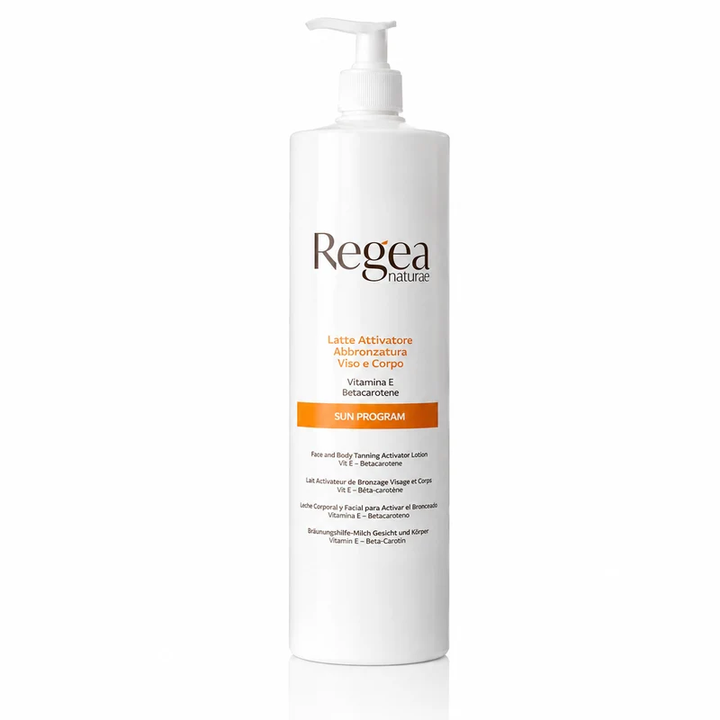 Regea Latte Attivatore Abbronzante Viso e Corpo- 900 ml