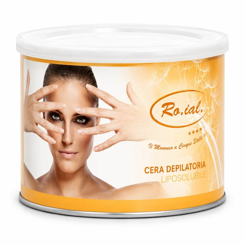Roial Cera Depilatoria Liposolubile Miele- per Pelli Normali- 400 ml