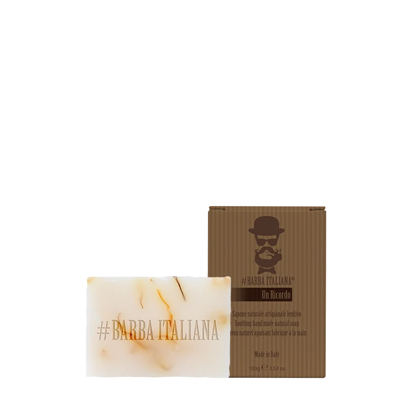 Barba Italiana Pastori Un Ricordo- Sapone Naturale Artigianale Lenitivo- 100 g