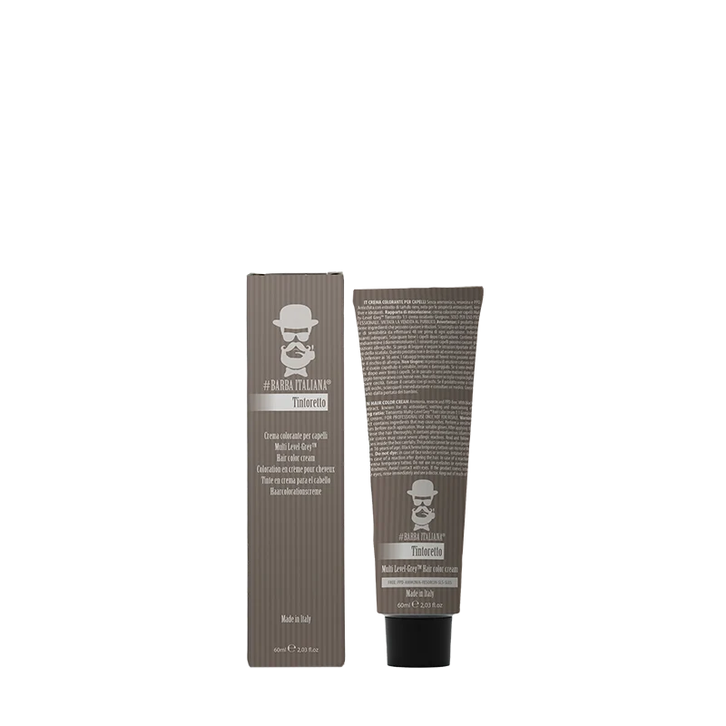 Barba Italiana Tintoretto Zero- Laminazione per Capelli Multi- Level Grey- 60 ml