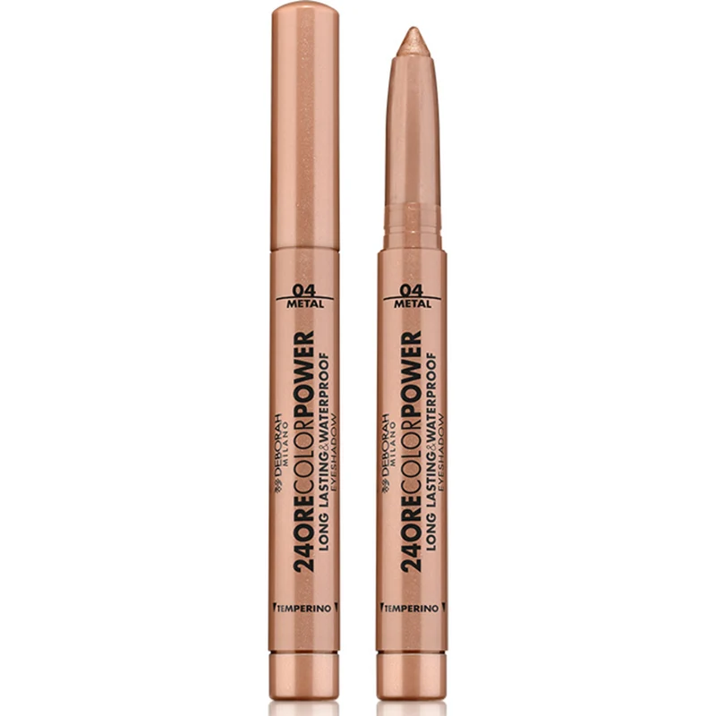 Deborah - Ombretto 24H Waterproof Color Power - N.04 Warm Brown