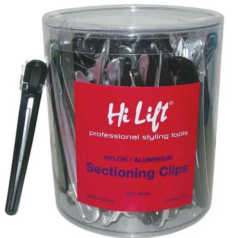 Nylon Aluminium Sectioning Clip Tub 36Pc Black