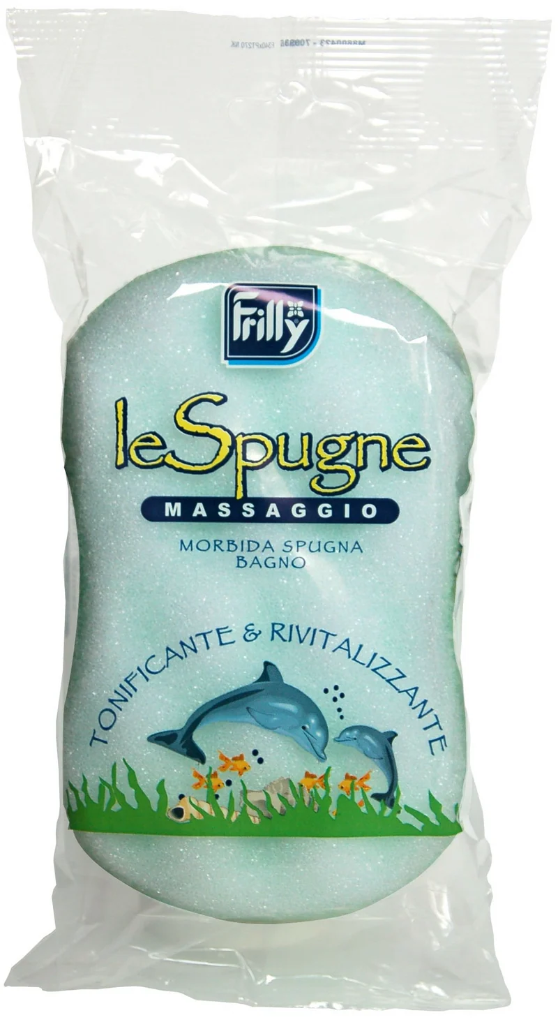Frilly - Spugna Bagno Massaggiante Marmorizzata