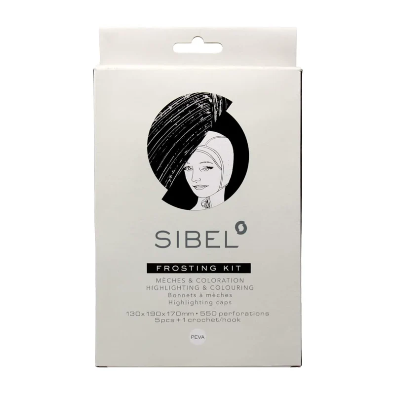Sibel Cuffia Frosting Kit per Mèches- 5 pz