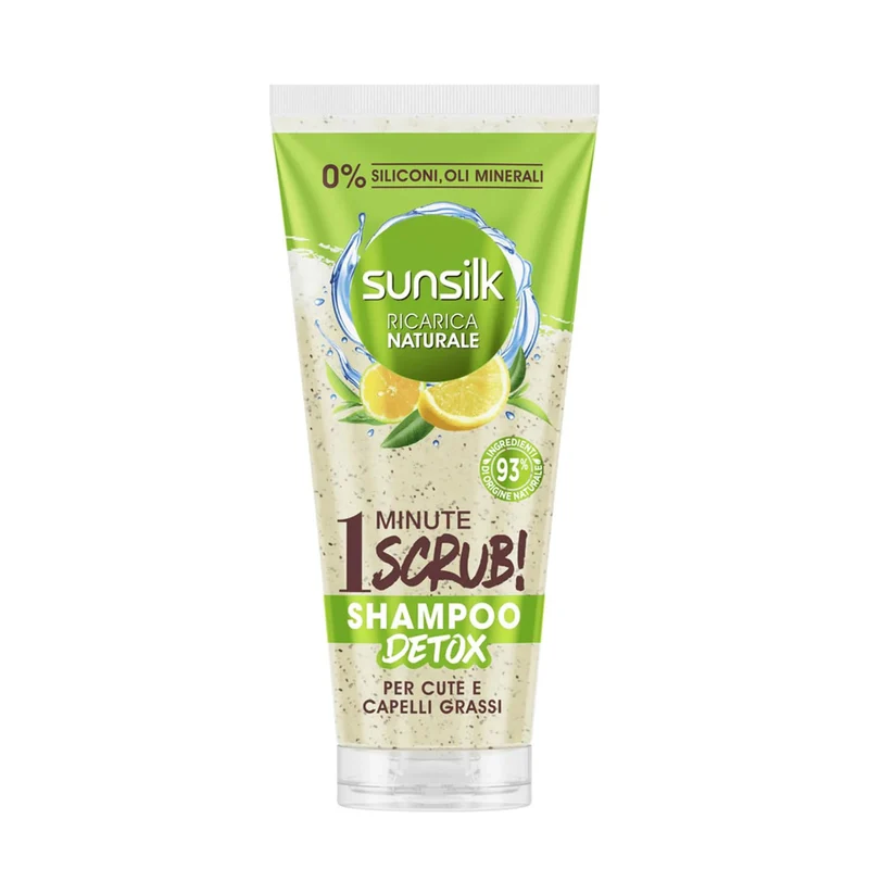 SUNSILK 1MINUTE SCRUB 200ML GRASSI
