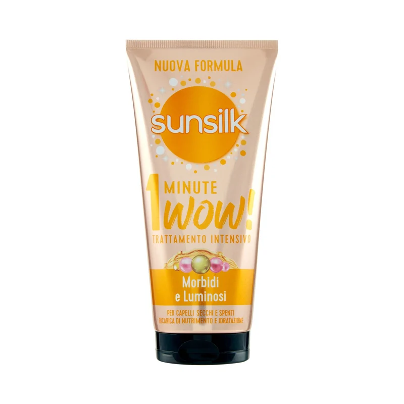 SUNSILK 1 MINUTE WOW 180ML MORBIDI E LUMINOSI