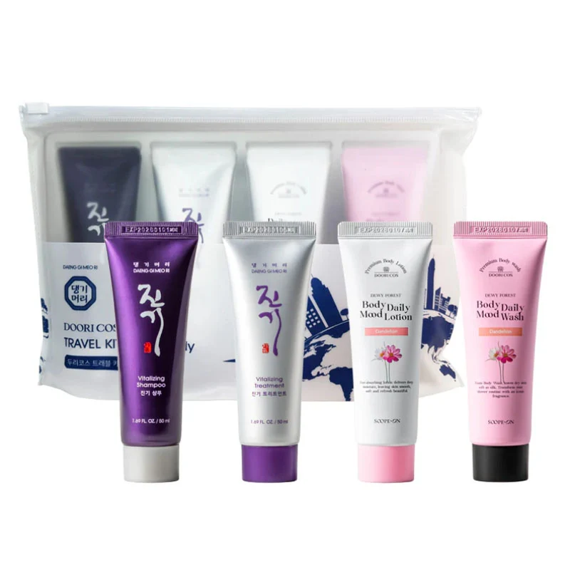 Kit da viaggio Doori Cos per capelli e corpo