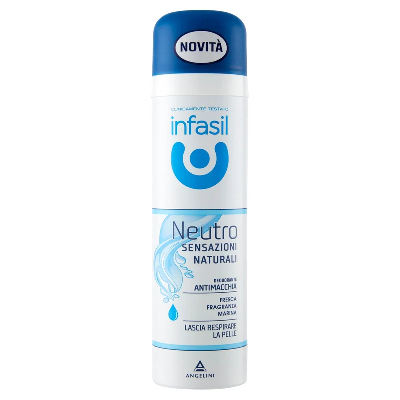 infasil Deospray Neutro Sensazioni Naturali Fragranza Marina 150 ml