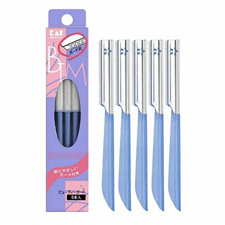 Rasoio da Barba Beauty M Shape con Protezione (5 pz)