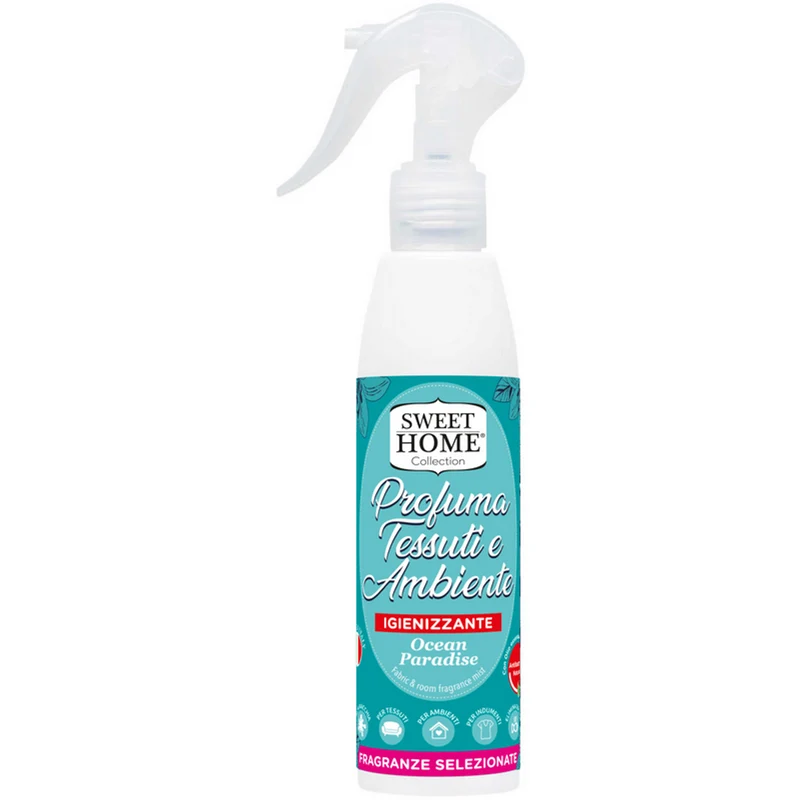 Sweet Home - Profuma Tessuti E Ambiente Igienizzante Ocean Paradise Trigger - 250 ml
