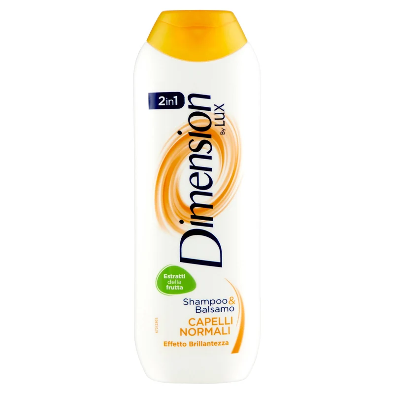 Dimension by Lux Shampoo & Balsamo 2in1 Capelli Normali Effetto Brillantezza 250 ml