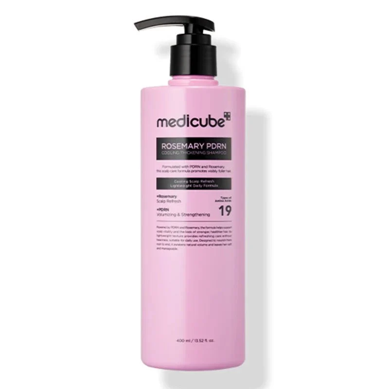 Shampoo rinfrescante e volumizzante al rosmarino PDRN 400 ml