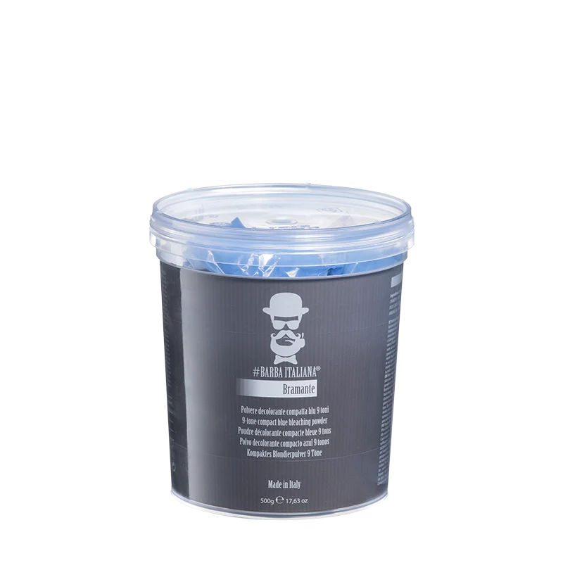 Barba Italiana Bramante- Polvere Decolorante Compatta Blu 9 Toni- 500 g