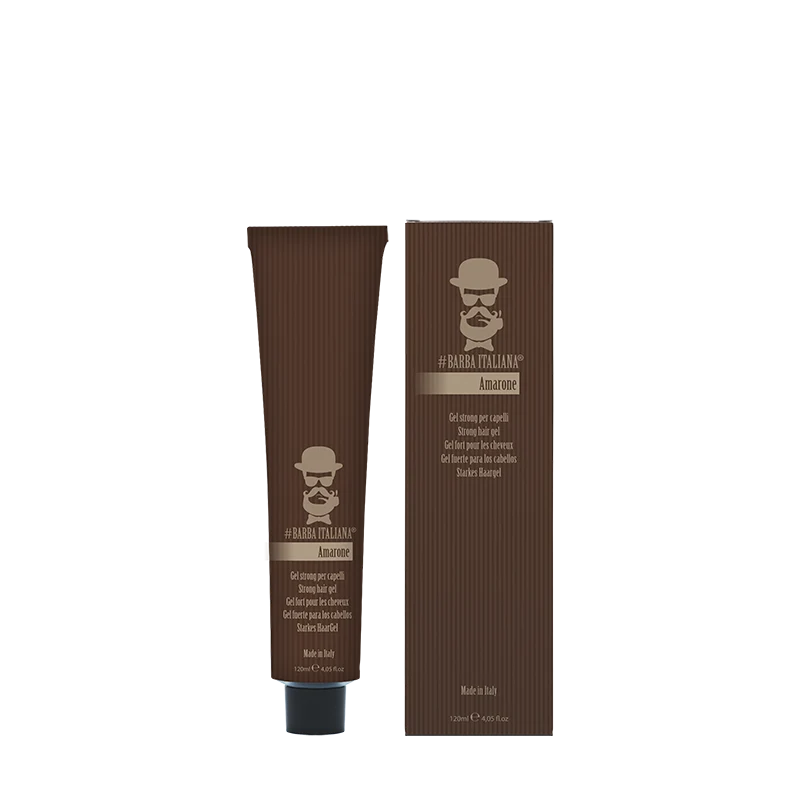 Barba Italiana Amarone- Gel Strong per Capelli- 120 ml