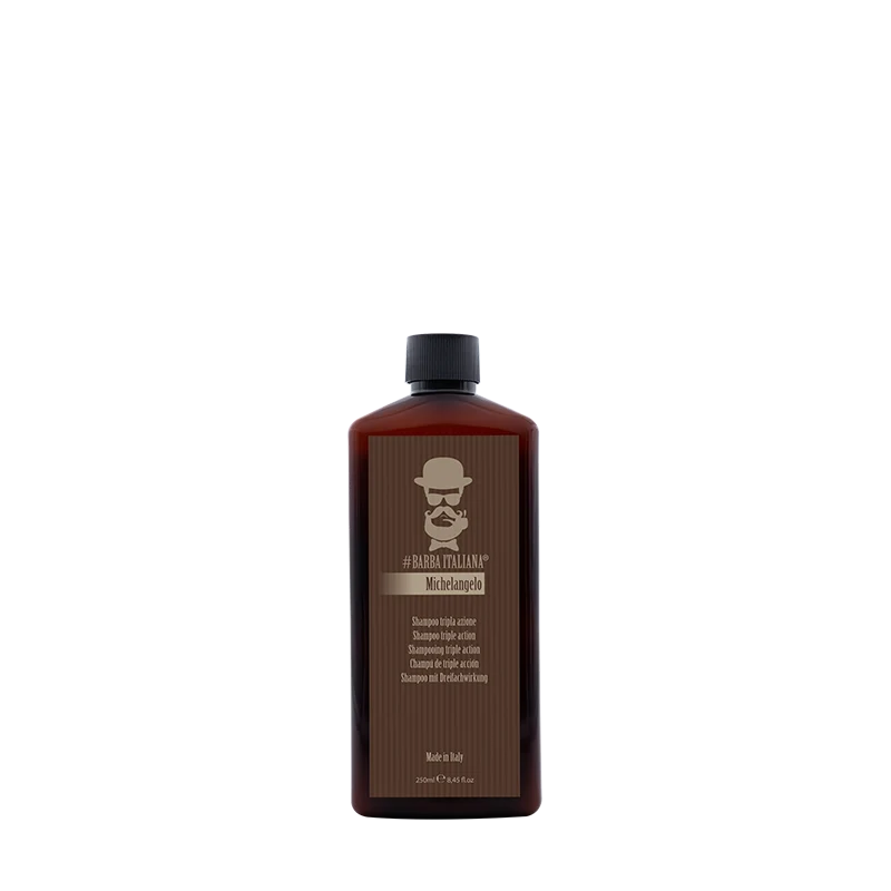 Barba Italiana Michelangelo- Shampoo Tripla Azione-