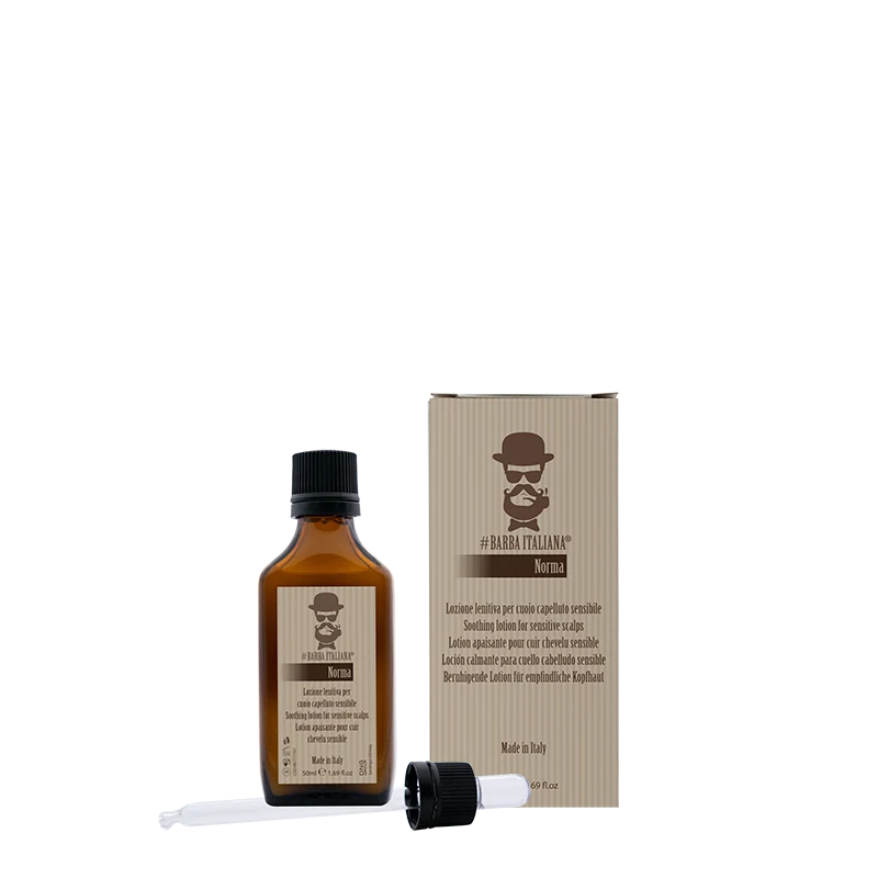Barba Italiana Norma- Lozione Lenitiva per Cuoio Capelluto Sensibile- 50 ml