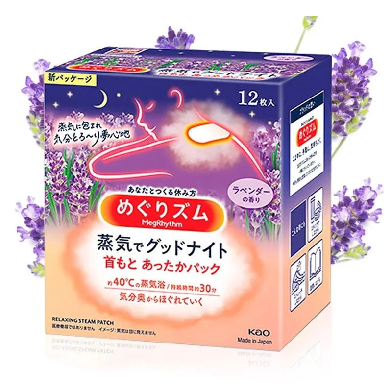 Cerotto per il collo MegRhythm Steam Lavanda