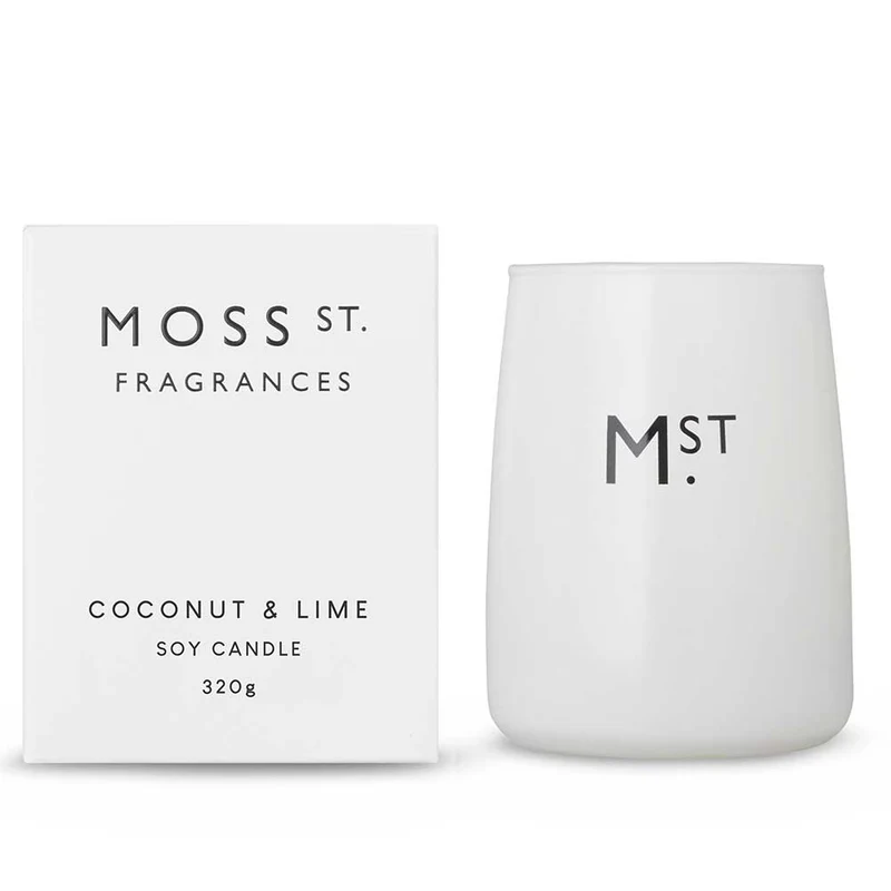 Coconut & Lime - Large Soy Candle 320g