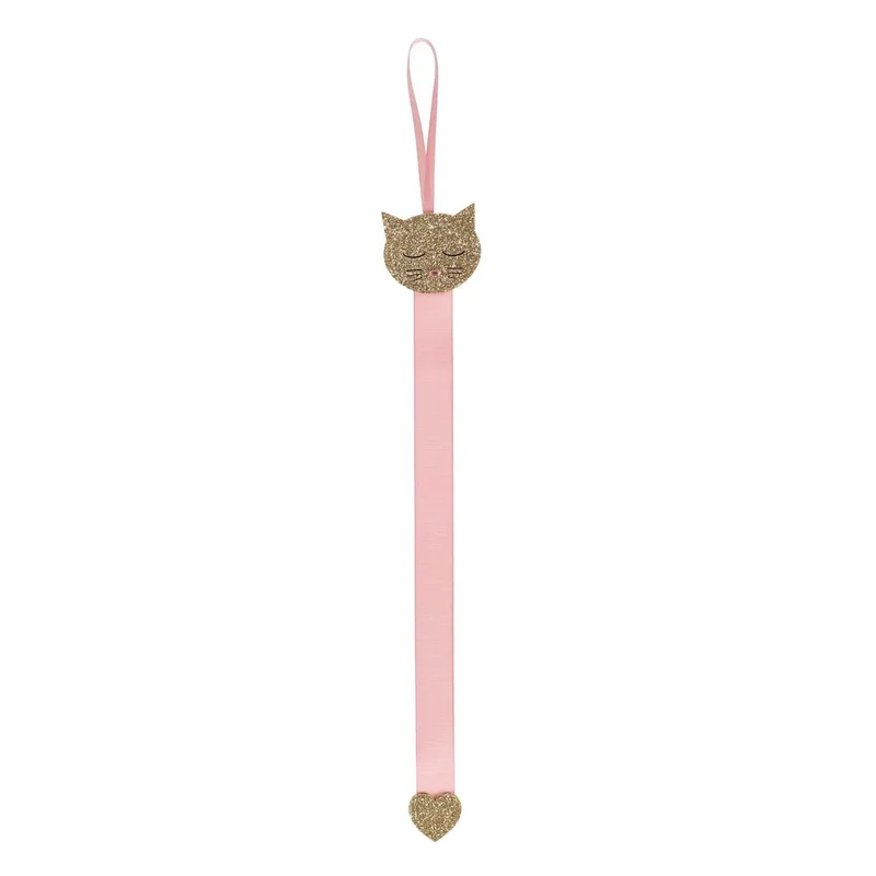 Appenedi fermagli per capelli Gatto glitterato