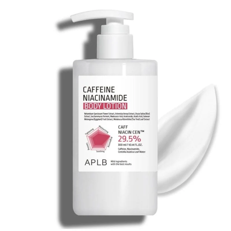 Lozione corpo alla caffeina e niacinamide 300 ml