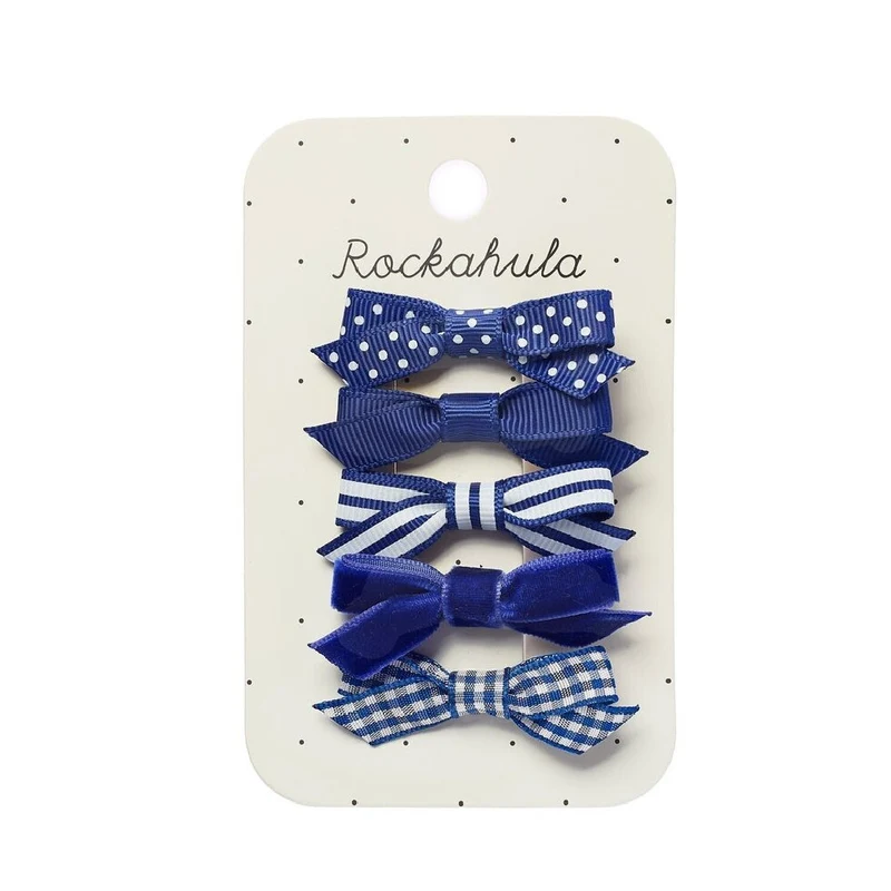 Set fiocci blu per la scuola