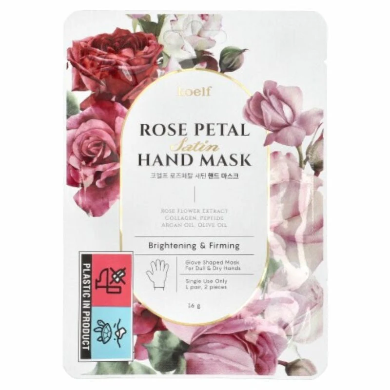 Maschera mani Koelf Rose Petal Satin 16 g (1 paio)