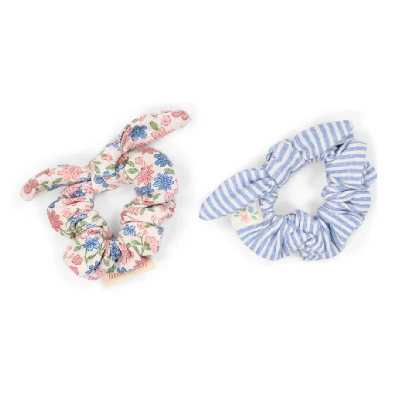 Set di 2 elastici per capelli con Fiocchetto - Meadow Flowers