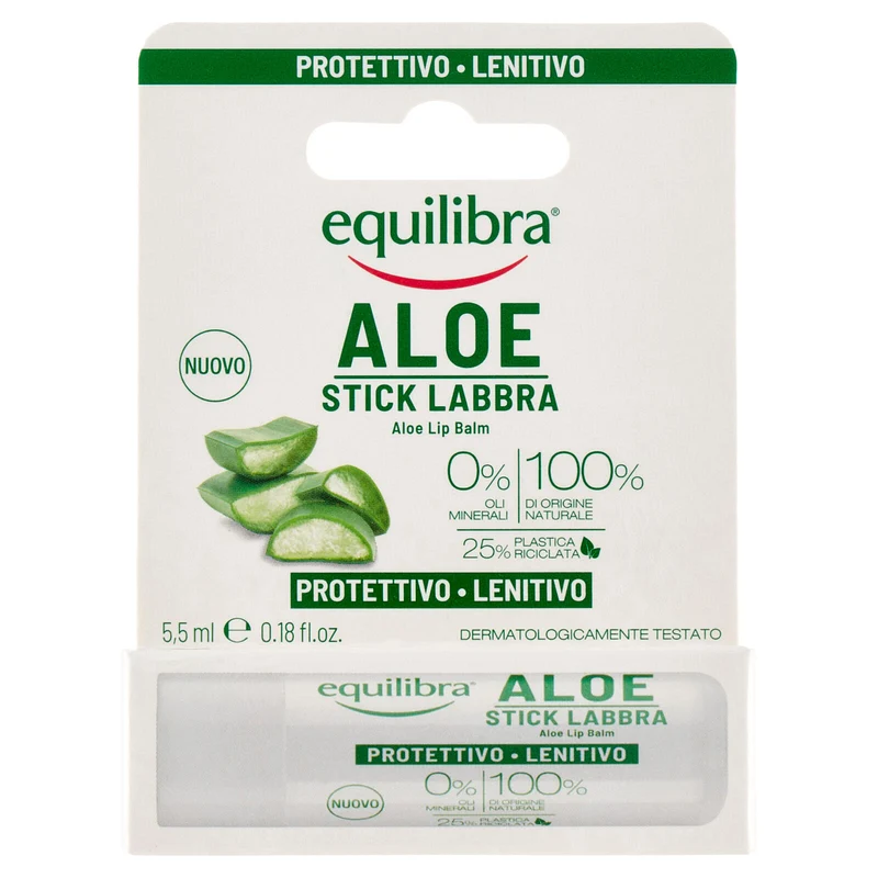 equilibra Aloe Stick Labbra Protettivo - Lenitivo 5,5 ml