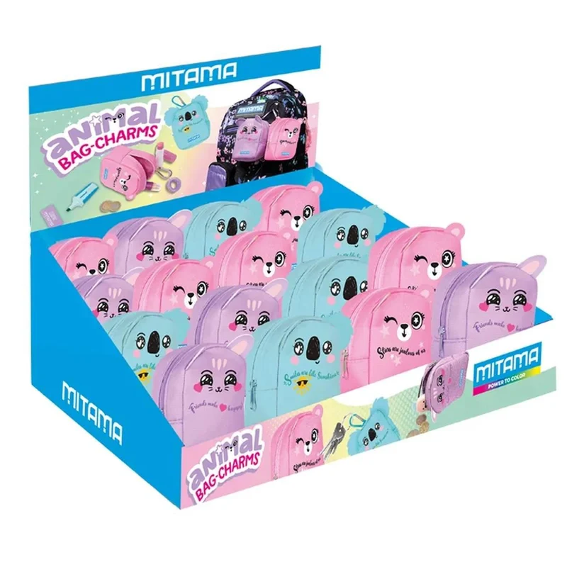 Mitama Portachiavi Con Portamonete Animal Bag